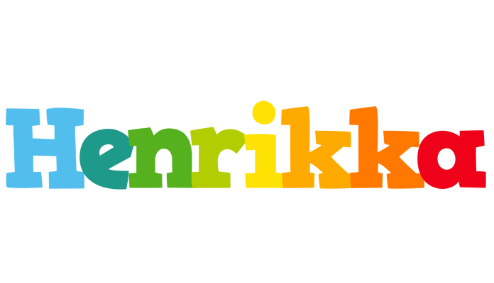 Henrikka rainbows logo