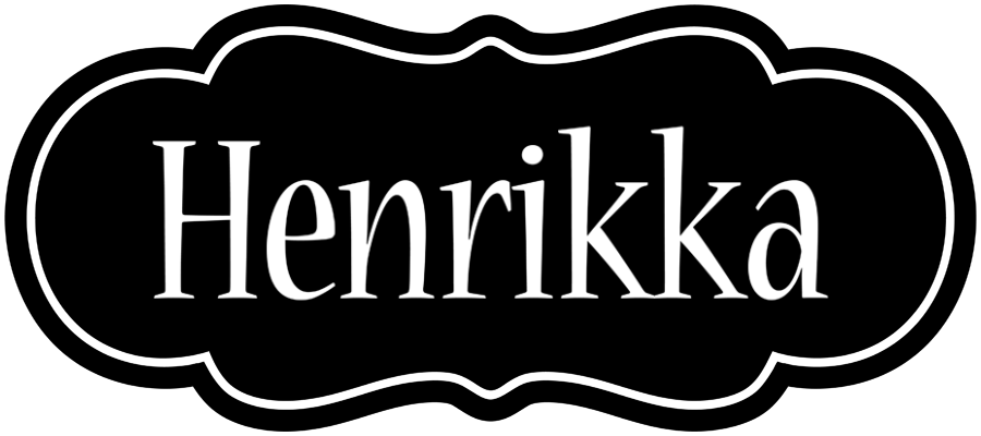 Henrikka welcome logo