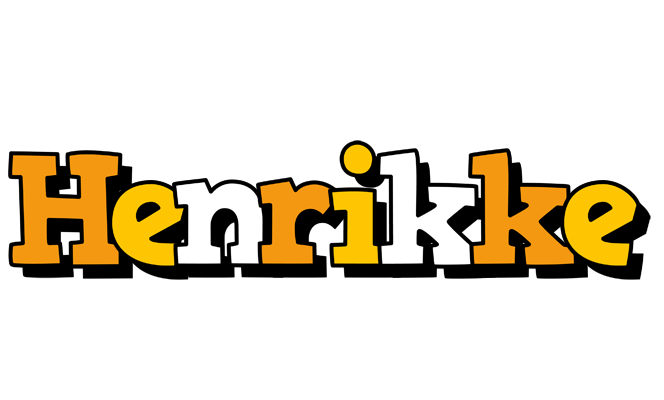Henrikke cartoon logo