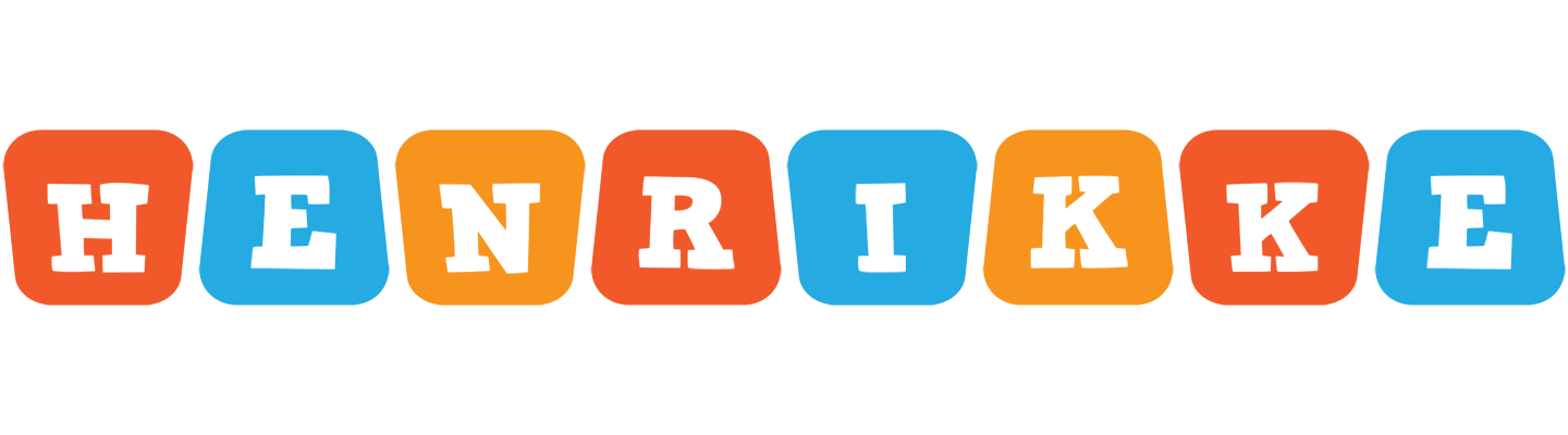 Henrikke comics logo