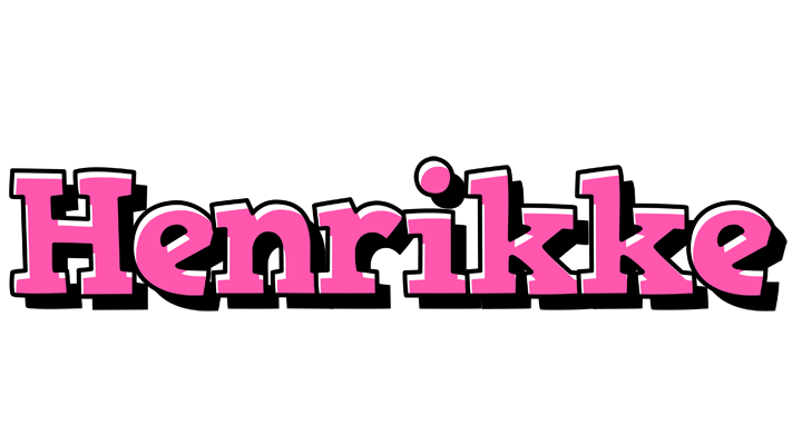 Henrikke girlish logo