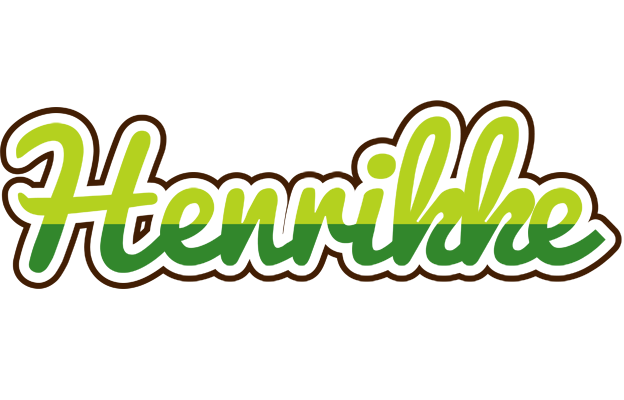 Henrikke golfing logo