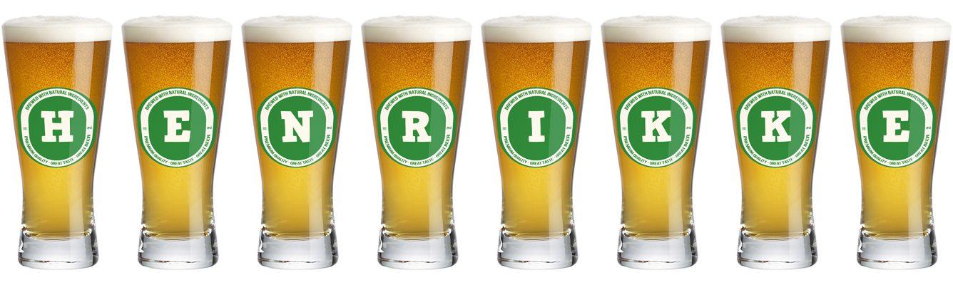 Henrikke lager logo