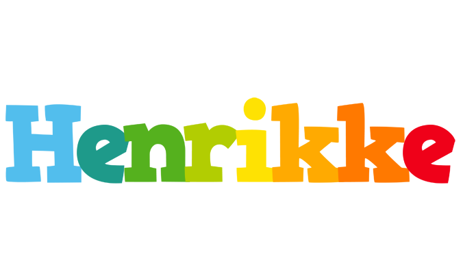 Henrikke rainbows logo