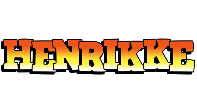 Henrikke sunset logo