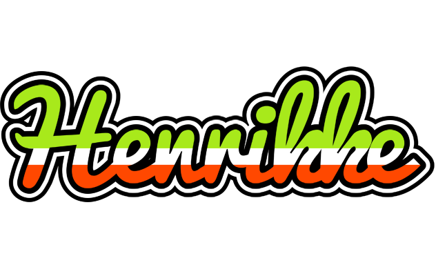 Henrikke superfun logo