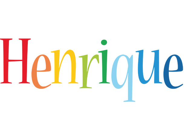 Henrique birthday logo