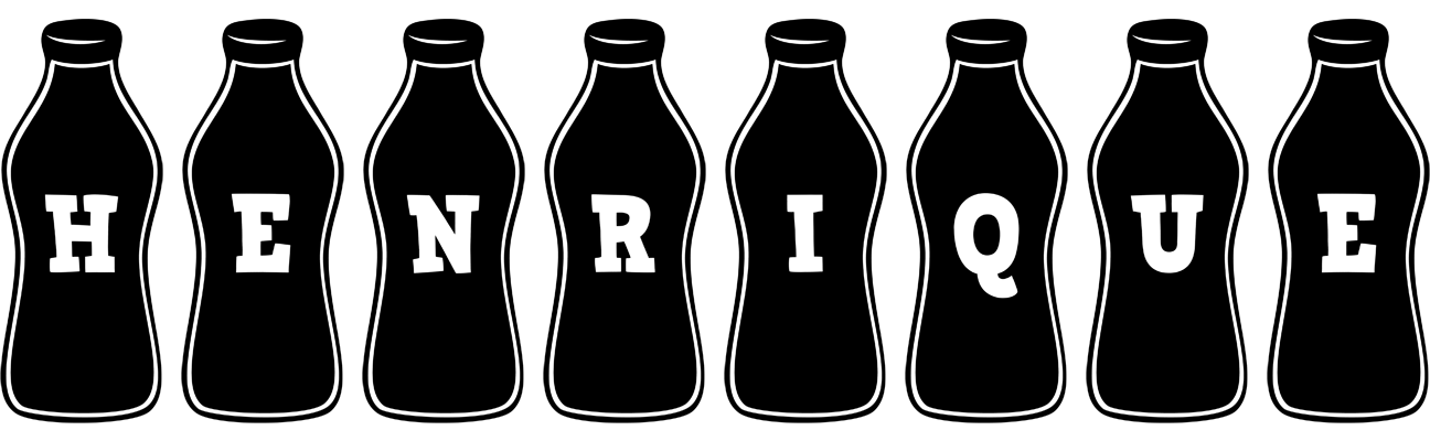 Henrique bottle logo
