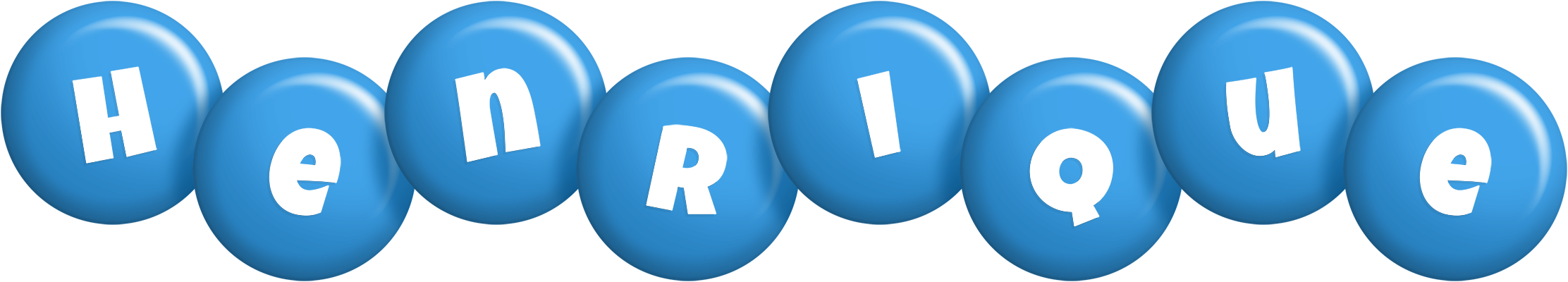 Henrique candy-blue logo
