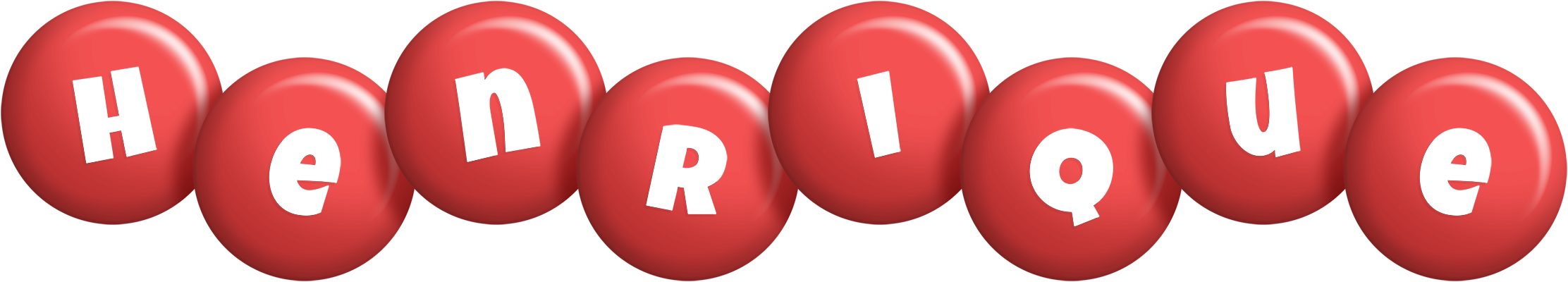 Henrique candy-red logo