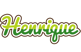 Henrique golfing logo