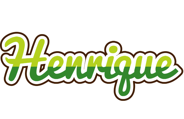 Henrique golfing logo