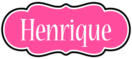 Henrique invitation logo