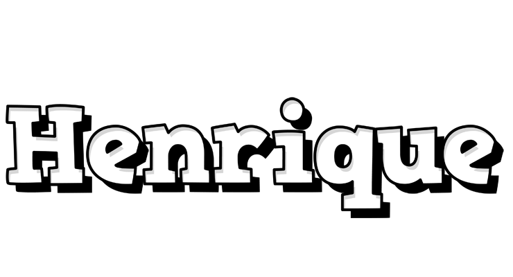 Henrique snowing logo
