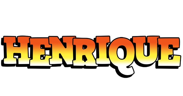 Henrique sunset logo