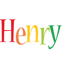 Henry birthday logo