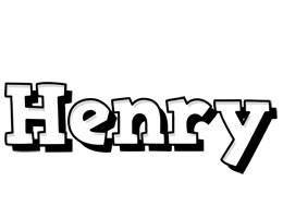 Henry snowing logo