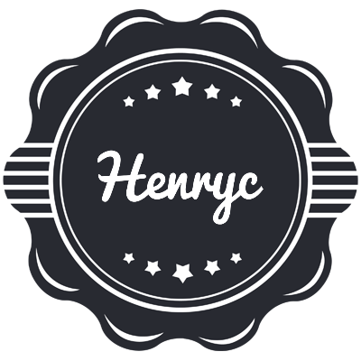 Henryc badge logo