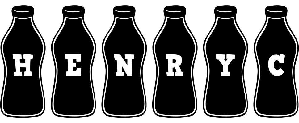 Henryc bottle logo