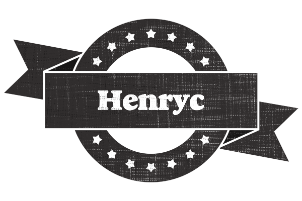 Henryc grunge logo
