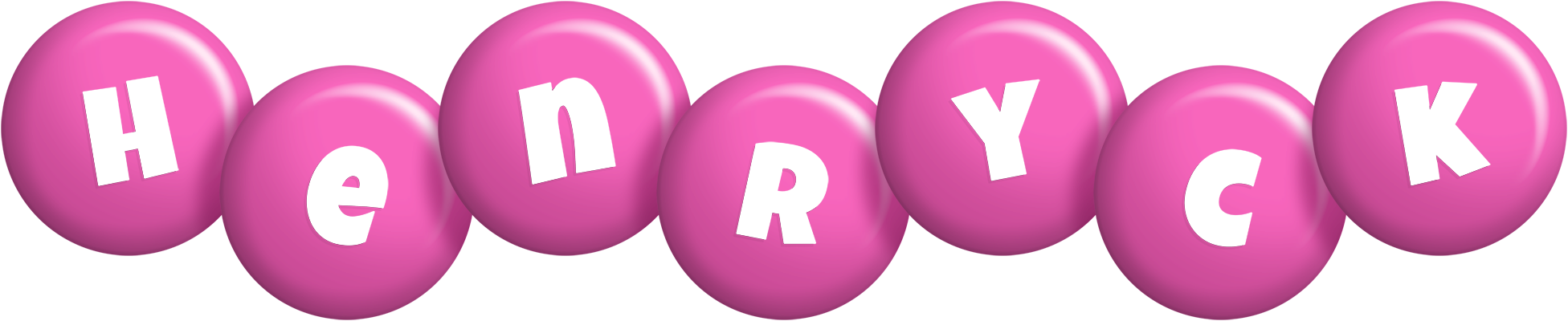 Henryck candy-pink logo