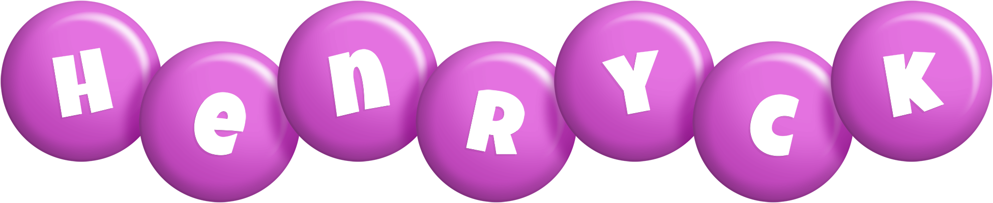 Henryck candy-purple logo
