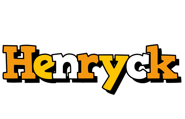 Henryck cartoon logo