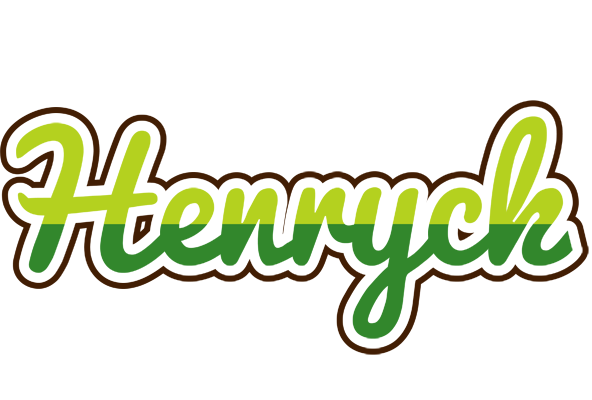 Henryck golfing logo