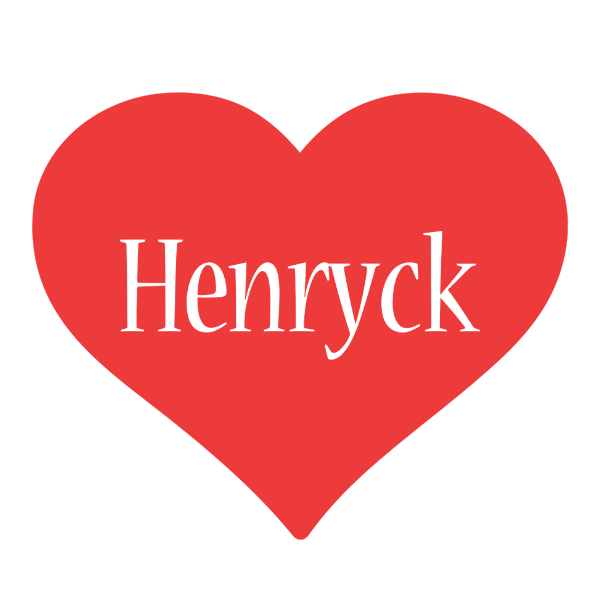 Henryck love logo