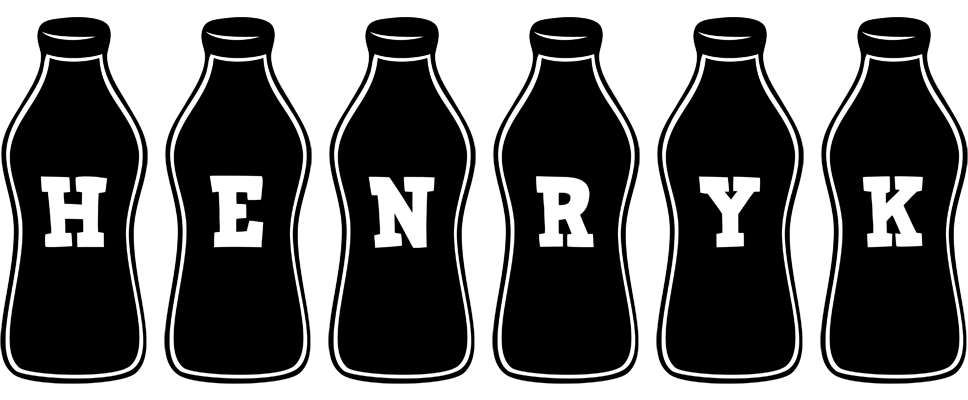 Henryk bottle logo