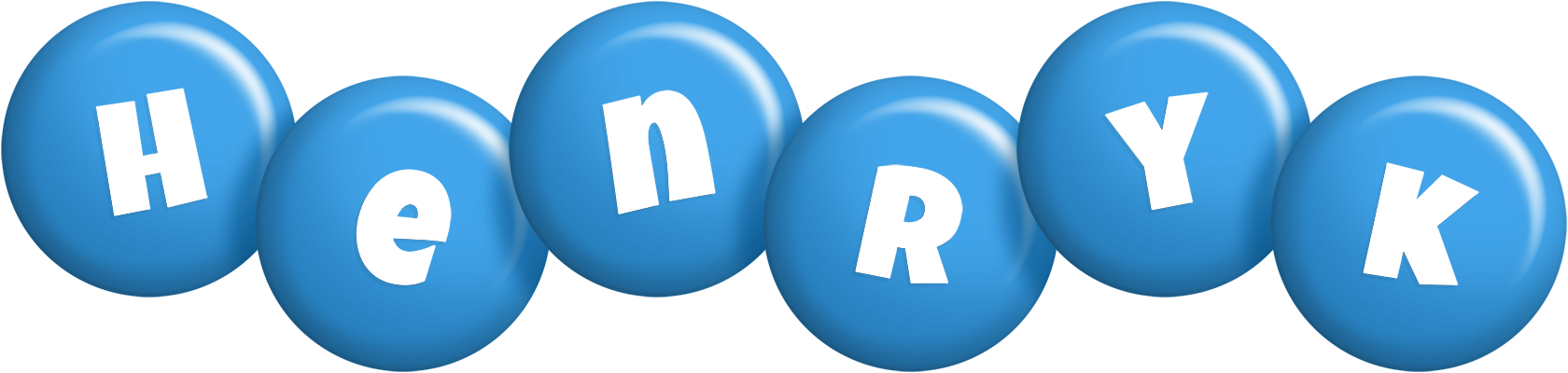 Henryk candy-blue logo
