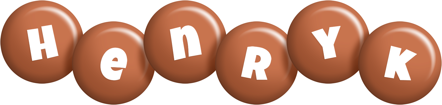 Henryk candy-brown logo