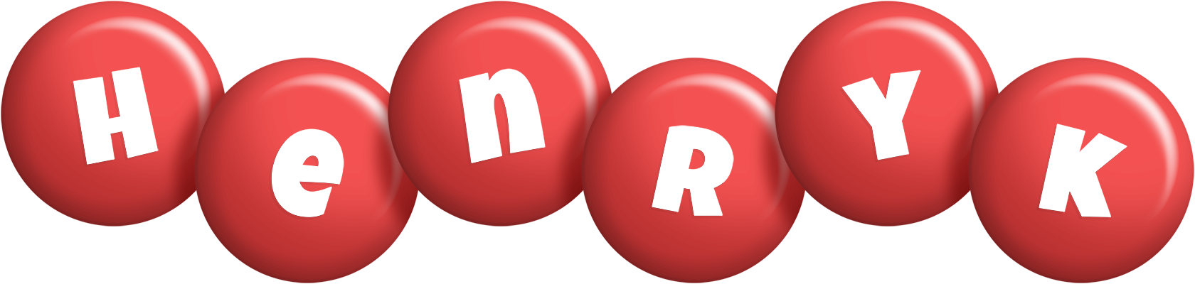 Henryk candy-red logo