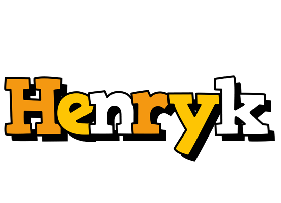 Henryk cartoon logo