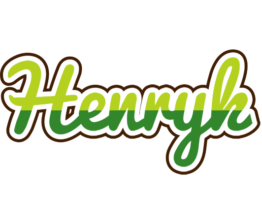 Henryk golfing logo