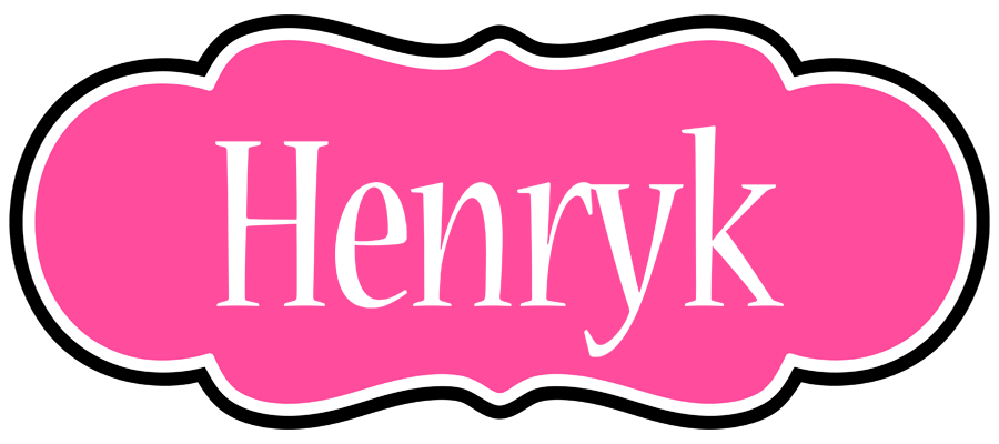 Henryk invitation logo