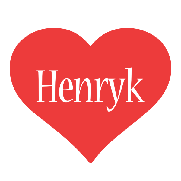 Henryk love logo