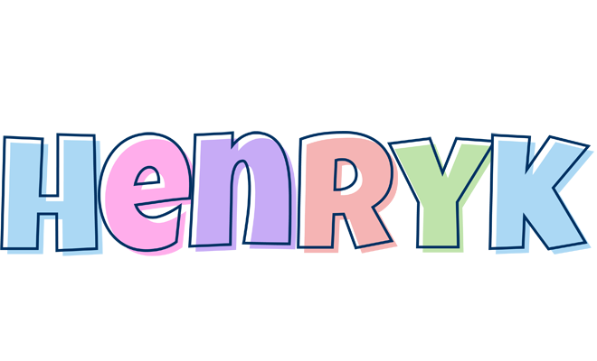 Henryk pastel logo