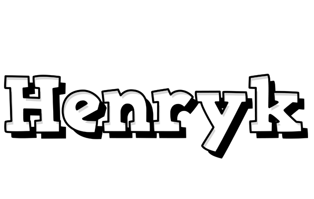 Henryk snowing logo