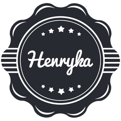Henryka badge logo