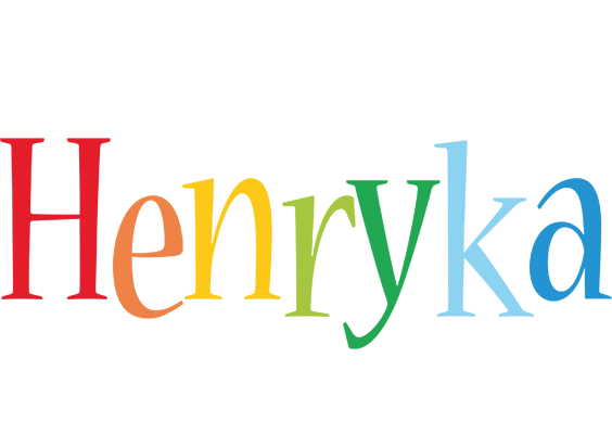 Henryka birthday logo