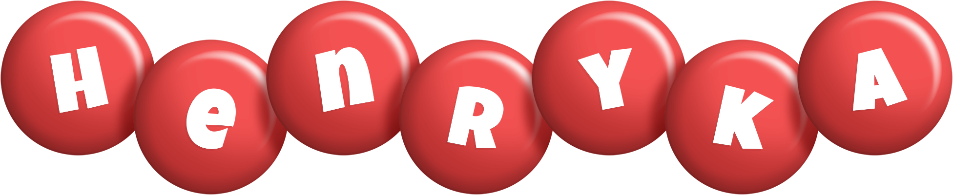 Henryka candy-red logo