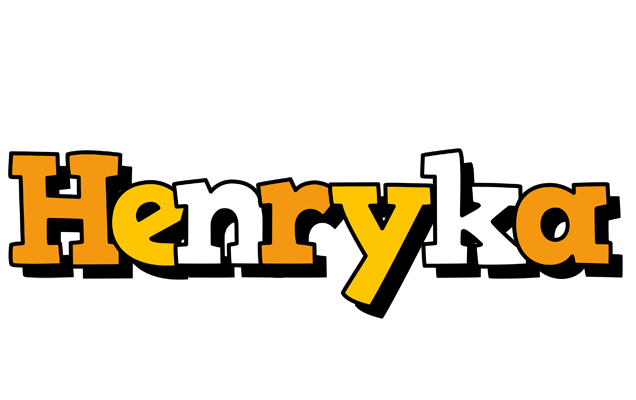 Henryka cartoon logo