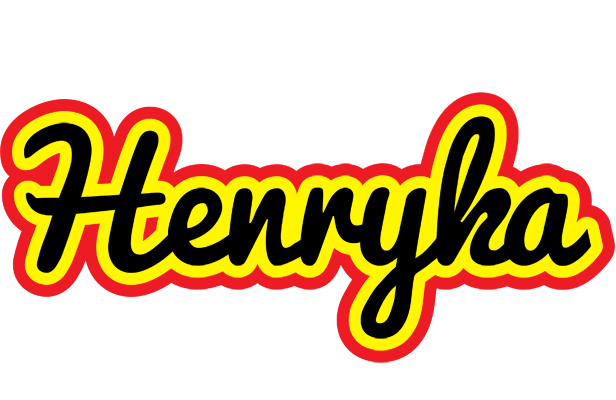 Henryka flaming logo