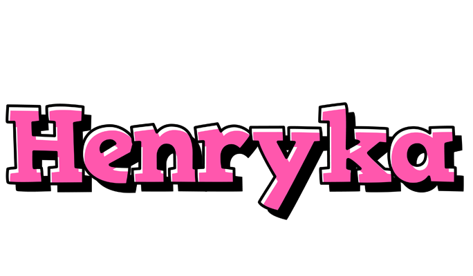 Henryka girlish logo