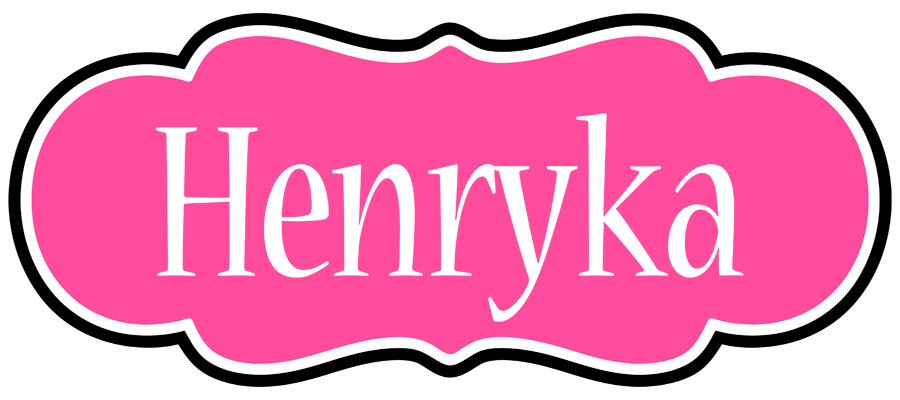 Henryka invitation logo