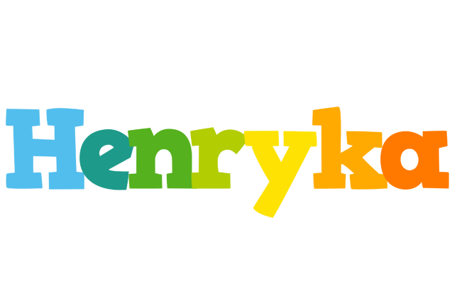Henryka rainbows logo
