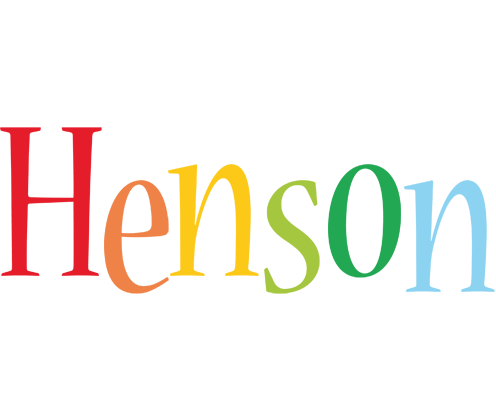 Henson birthday logo