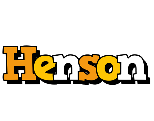 Henson cartoon logo