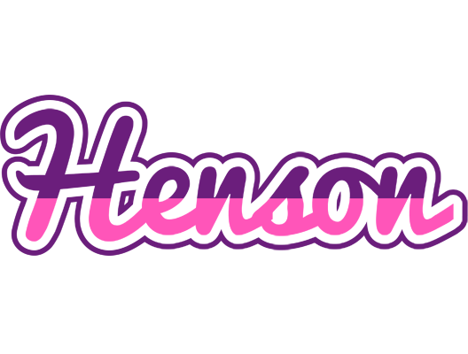 Henson cheerful logo